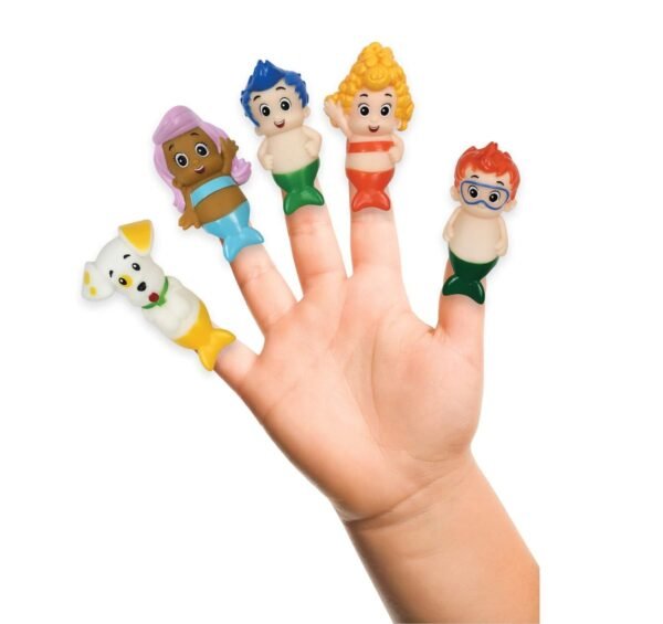 Nickelodeon Bubble Guppies Finger Puppets Kit Toy Fun Kids Pack
