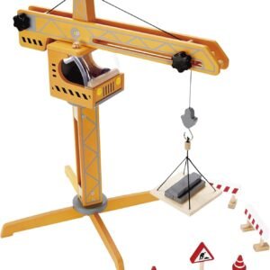 Award Winning Hape Playscapes Crane Lift Playset Kit Toy Fun