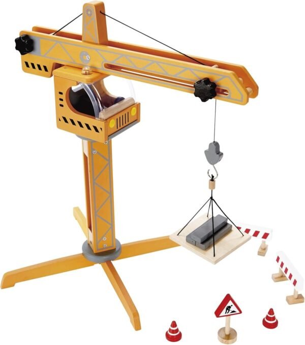 Award Winning Hape Playscapes Crane Lift Playset Kit Toy Fun