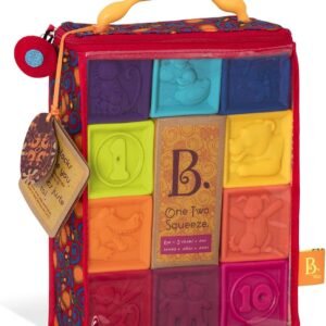 B. Toys One Two Squeeze Baby Blocks - Building Blocks for Toddlers