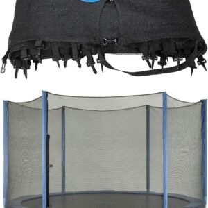 Upper Bounce Replacement Safety Enclosure Net - Installs Outside of Frame