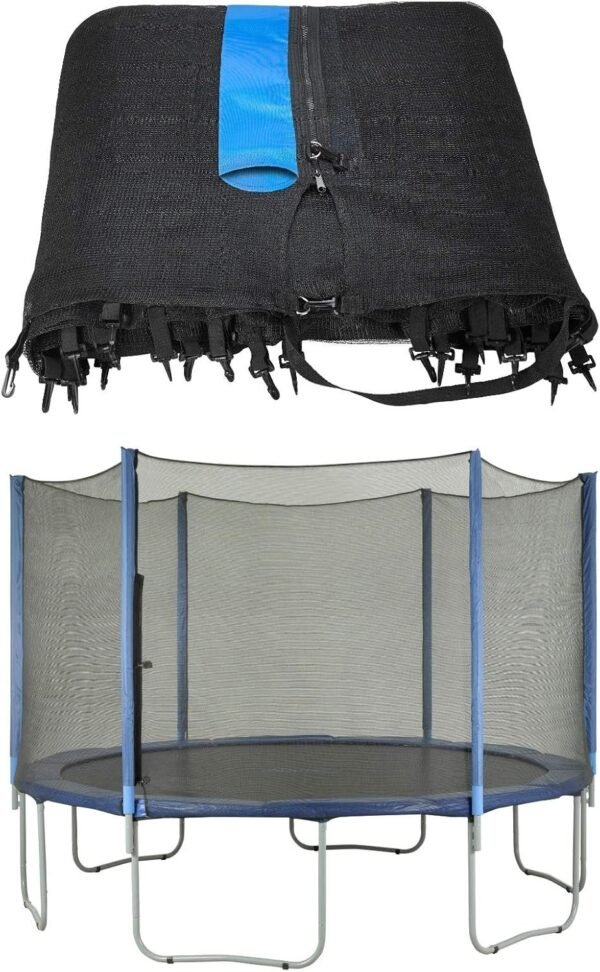Upper Bounce Replacement Safety Enclosure Net - Installs Outside of Frame
