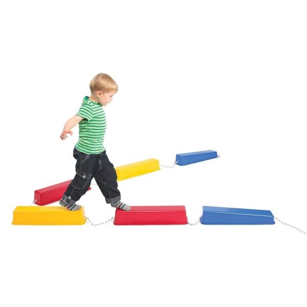 Edx Education Step-a-Logs - in Home Learning Supplies for Physical Play -