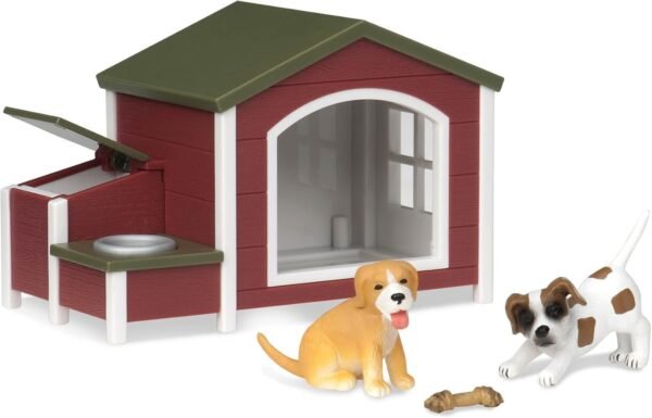 Terra by Battat Dog House Toy Dog Figure Playset for Kids 3-Years-Old