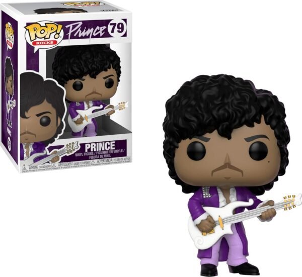 Funko Pop Rocks Prince - Purple Rain Collectible Figure, Multicolor