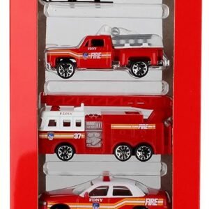 Daron FDNY Vehicle Gift Set, 5-Piece Kit Toy Fun Kids