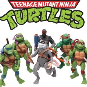VITADAN Ninja Turtles 6 PCS Set - Teenage Mutant Ninja Turtles Action