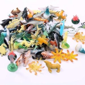 Fun Central 90 Pack - Underwater Deep Sea Animal Toy Figures -