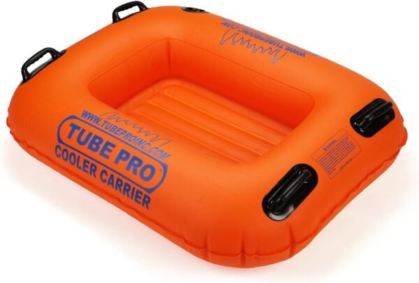 Tube Pro Premium Orange River Cooler Carrier 50 Quart Kit