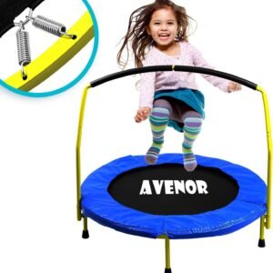 Toddler Trampoline With Handle - 36 Kids Trampoline With Handle - Mini