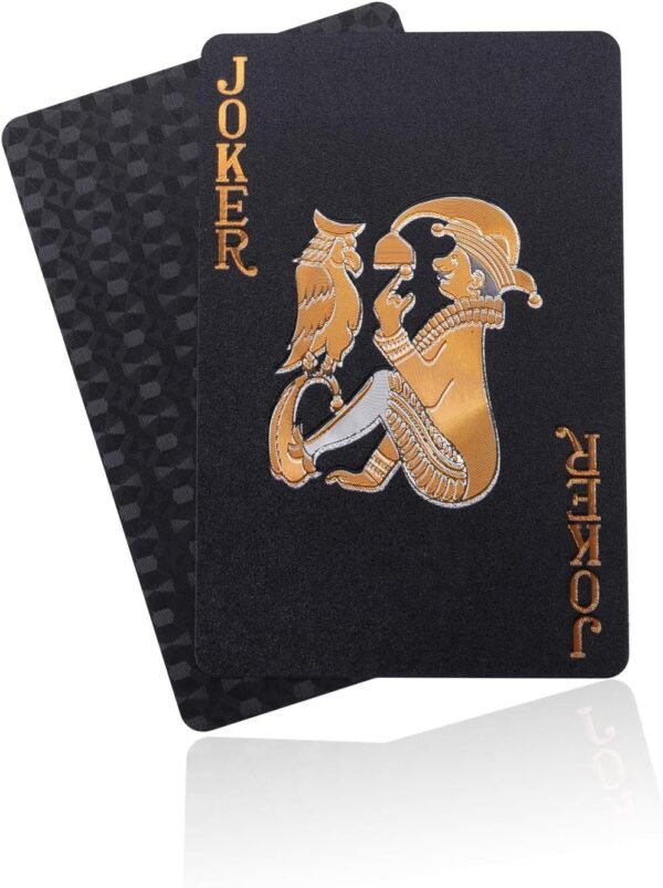 Black Diamond Deck of Cards, 1 Playing Cards, HD Waterproof Poker Cards