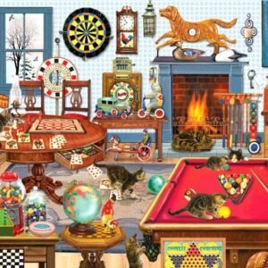 Puzzle 1000 PCS Jigsaw Puzzles for Kids Adult - Billiards Leisure Time