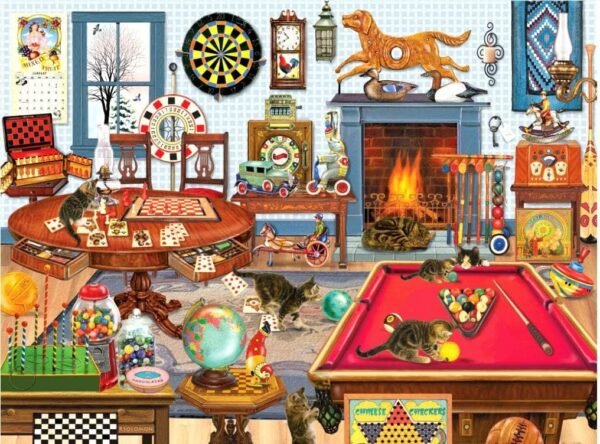 Puzzle 1000 PCS Jigsaw Puzzles for Kids Adult - Billiards Leisure Time