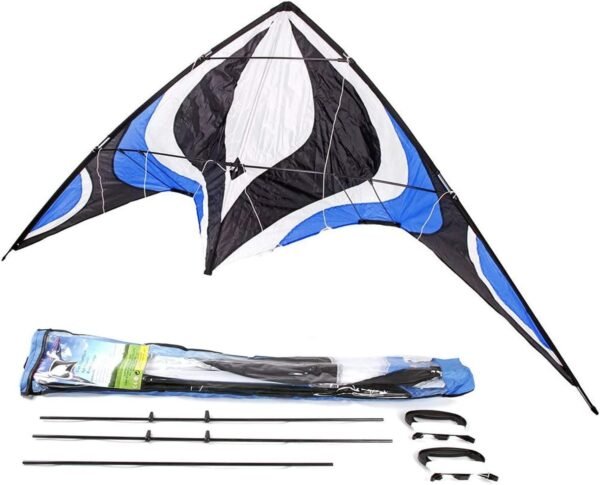 Babyeden Large Dual Line Stunt Kite, 84 Inch Wide Entry-Level Sport Kite