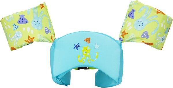 SwimWays Sea Squirts Life Jacket Swim Trainer - USCG Approved - Green