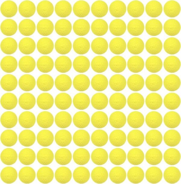 HeadShot Ammo Compatible with Nerf Rival Blasters, Bulk Yellow Foam Bullet Ball