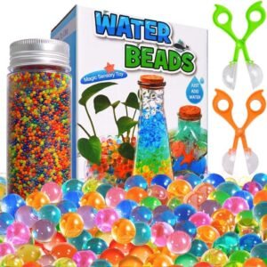 ANEY Water Beads Kits Rainbow Mix 30,000 Beads Growing Balls, Jelly Water