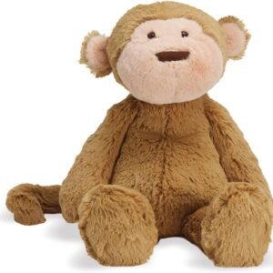 Manhattan Toy Lovelies Mocha Monkey Stuffed Animal, 7.5 Kit Fun
