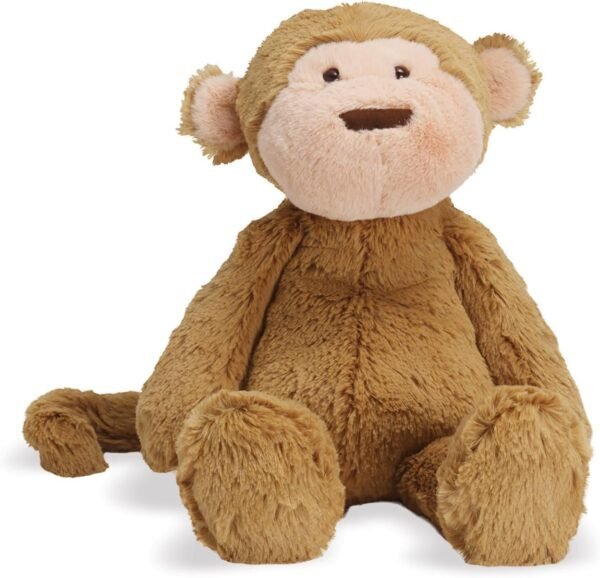 Manhattan Toy Lovelies Mocha Monkey Stuffed Animal, 7.5 Kit Fun