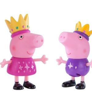 Peppa Pig Royal Family 4-Figure Pack Kit Toy Fun Kids