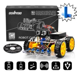 OSOYOO Robot Car Starter Kit for Arduino UNO R3 STEM Remote Controlled