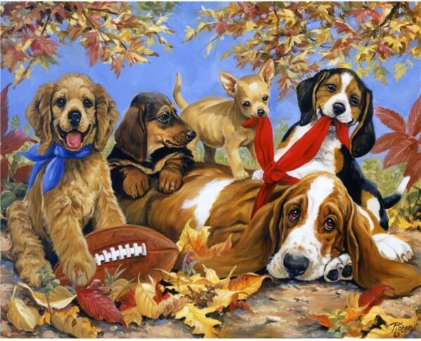 Puzzles for Adults 1000 Piece Jigsaw Puzzle - Puppy, Educational Intellectual Decompressing
