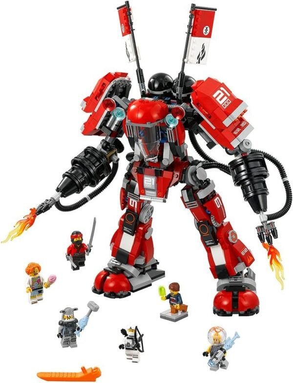 LEGO NINJAGO Movie Fire Mech 70615 Building Kit 944 Pieces