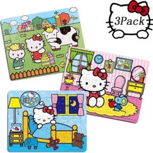 NEILDEN Hello Kitty 40 Piece Jigsaw Puzzle for Kids 4-8 for Children