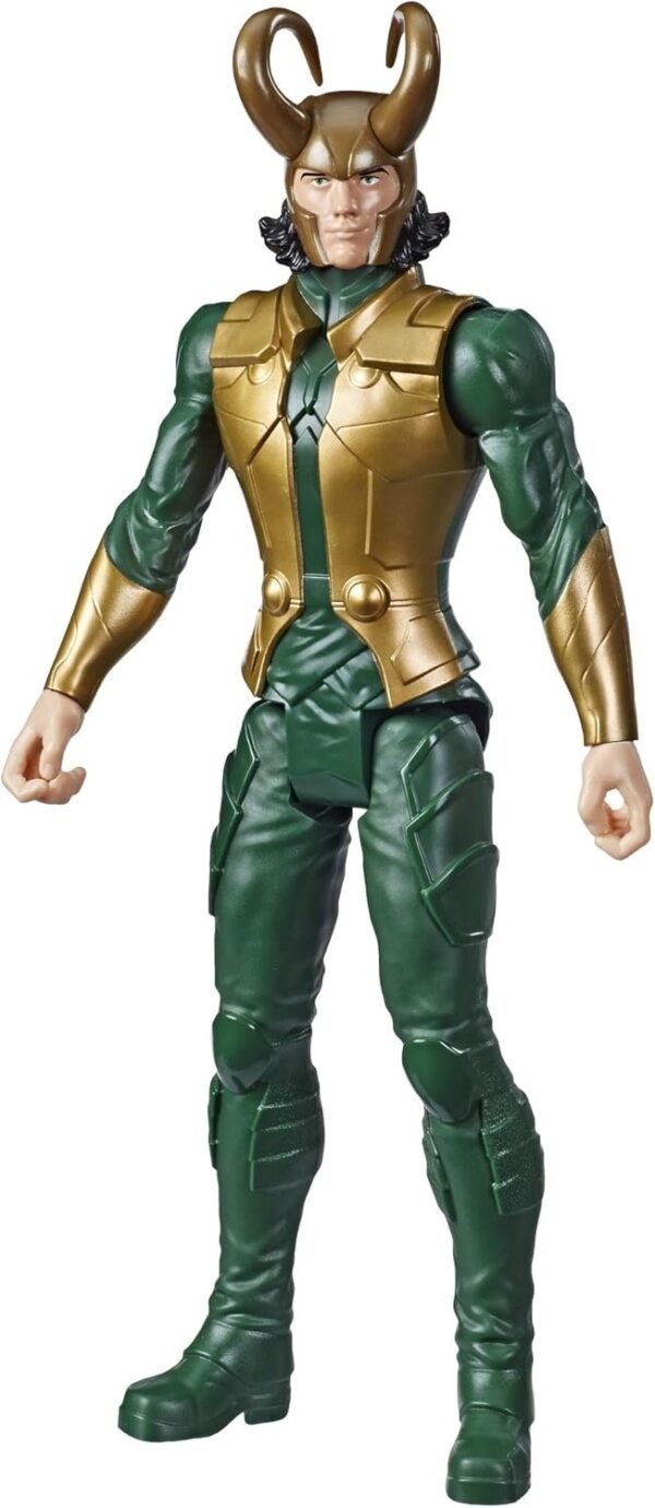 Avengers Marvel Titan Hero Series Blast Gear Loki Action Figure, 12 Toy,