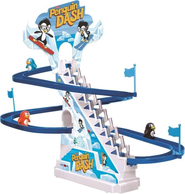 Schylling Penguin Dash Action Game Kit Toy Fun Kids Pack