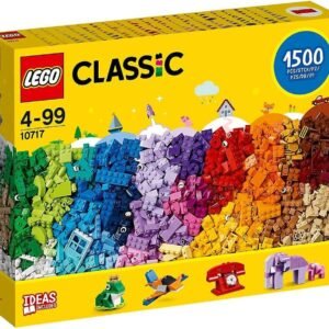 LEGO Classic Bricks Set - 10717 1500 Pieces for Ages 4-99 Plastic