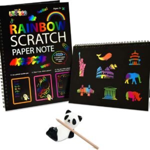 Fricon Create Rainbow Scratch Art for Kids - Best Gifts