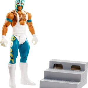 WWE Wrekkin 6-inch Action Figure with Wreckable Accessory, Rey Mysterio