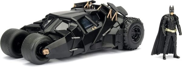 Jada Toys DC Comics 2008 The Dark Knight Batmobile with Batman Figure;