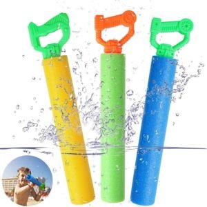 Tinabless Water Guns for Pool Toy, Super Soaker Foam Water Shooter Blaster