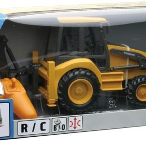 Volvo BL71 Volvo Remote Controlled Backhoe Loader Kit Toy Fun
