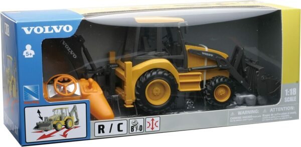 Volvo BL71 Volvo Remote Controlled Backhoe Loader Kit Toy Fun