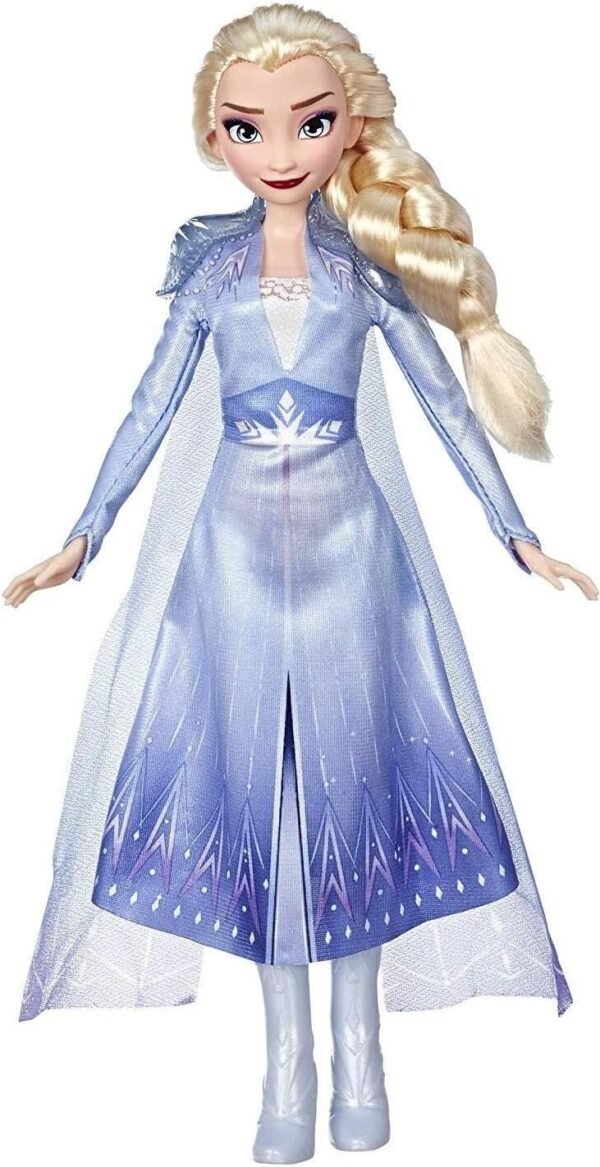 Disney Frozen Elsa Fashion Doll with Long Blonde Hair & Blue Outfit
