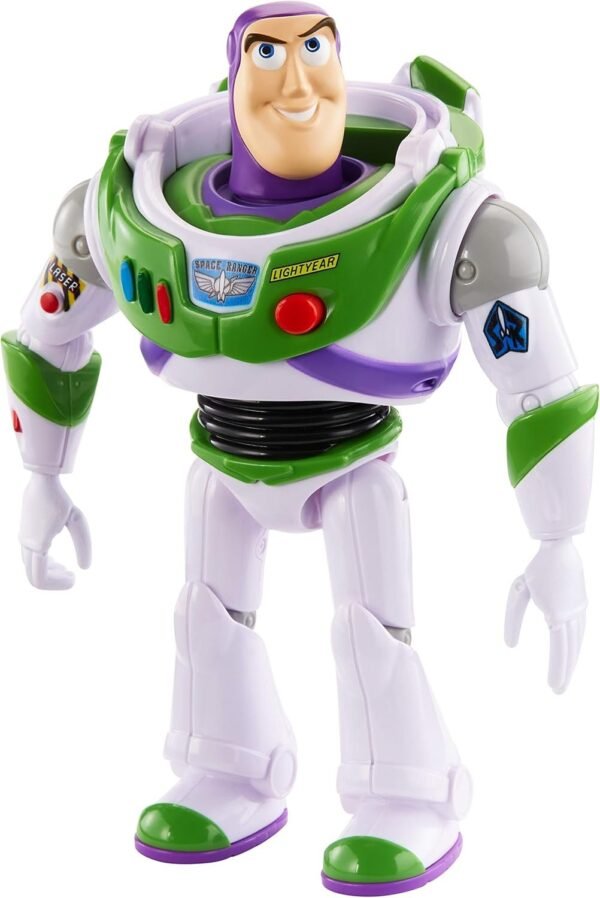 Disney Pixar Toy Story True Talkers Buzz Lightyear Figure, 7, Multi