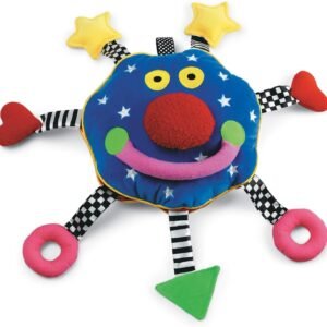 Manhattan Toy Whoozit Rattle and Squeaker Sound Developmental Baby Toy
