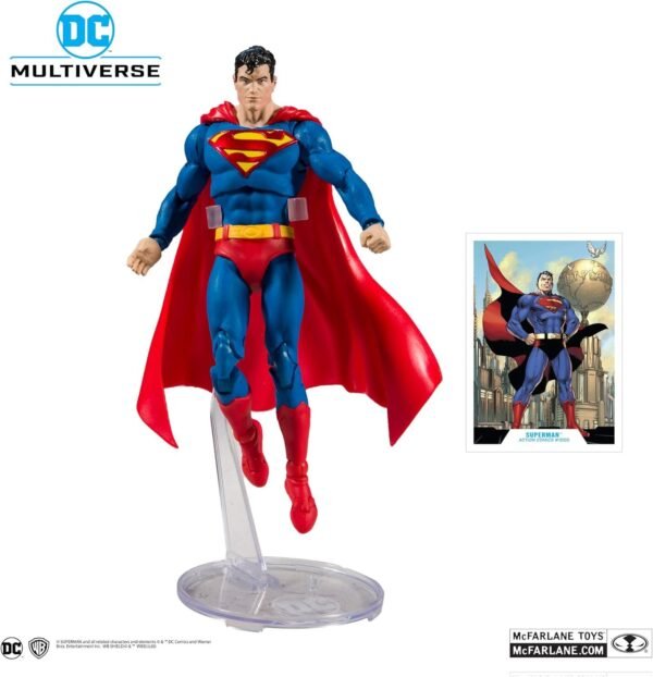 McFarlane DC Multiverse Superman Action Comics #1000 Action Figure Kit