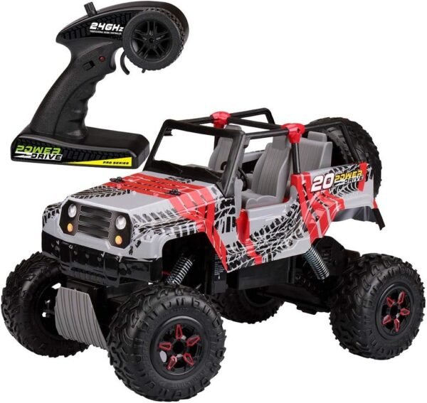Kid Galaxy 10318 RTR 1/10 Scale 2.4 Ghz/20V Rechargeable Rock Crawler All