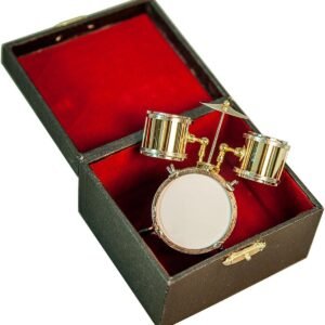 Sky Brand New Delicate 3 piece MINIATURE Drumset Mini Drum Toy