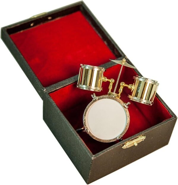 Sky Brand New Delicate 3 piece MINIATURE Drumset Mini Drum Toy
