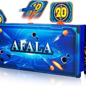 Afala Electric Moving Shooting Target for Nerf Guns, Gift for Boys &