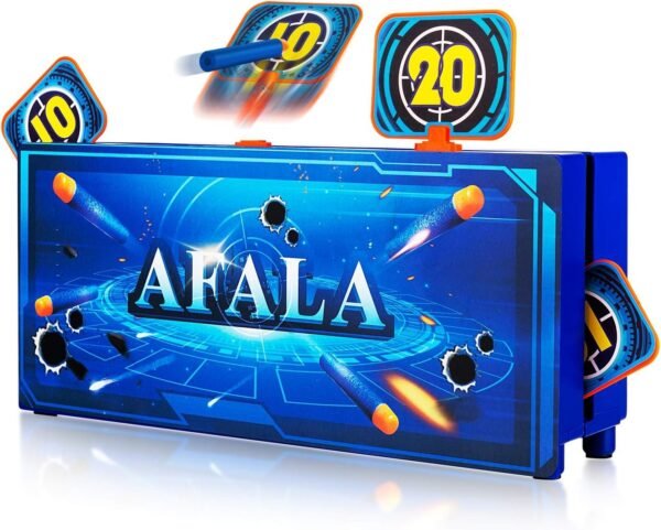 Afala Electric Moving Shooting Target for Nerf Guns, Gift for Boys &