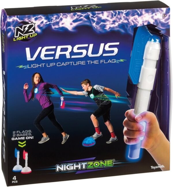 Toysmith Nightzone Capture The Flag Game, Multi, Model56378 Kit Toy