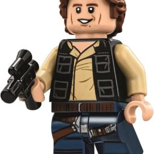 LEGO Star Wars Minifigure from Death Star - Han Solo Wavy Hair