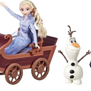 Disney Frozen Sledding Adventures Doll Pack, Includes Elsa, Anna, Kristoff, Olaf, and