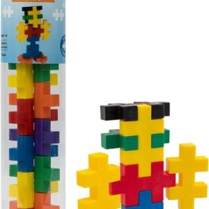 Plus-Plus BIG Instructed Tube 15 Piece Basic Color Mix Construction Building STEM